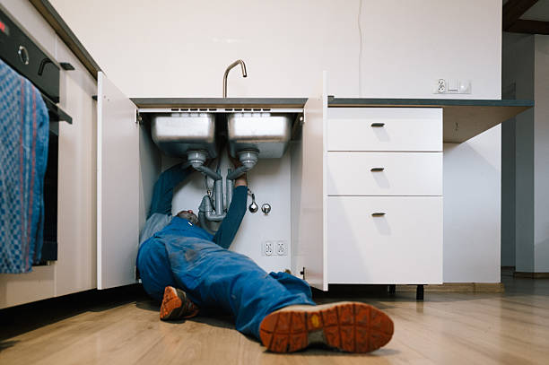 Professional Drain Cleaning technician working in Providence, UT